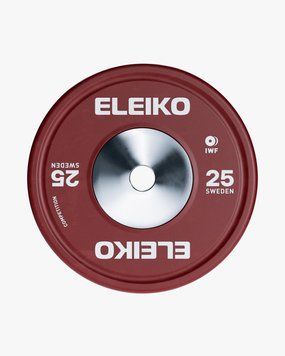 Диск змагальний для важкої атлетики Eleiko IWF, 25кг 3085231-25 фото