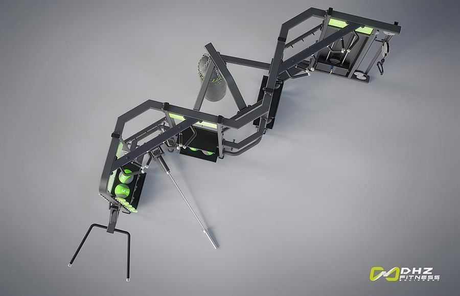 Станция для групповых функциональных тренировок DHZ E360D