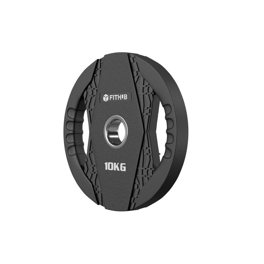Диск обрезиненный FITHUB 10 кг FHRP-2005C-10 FHRP-2005C-10 фото