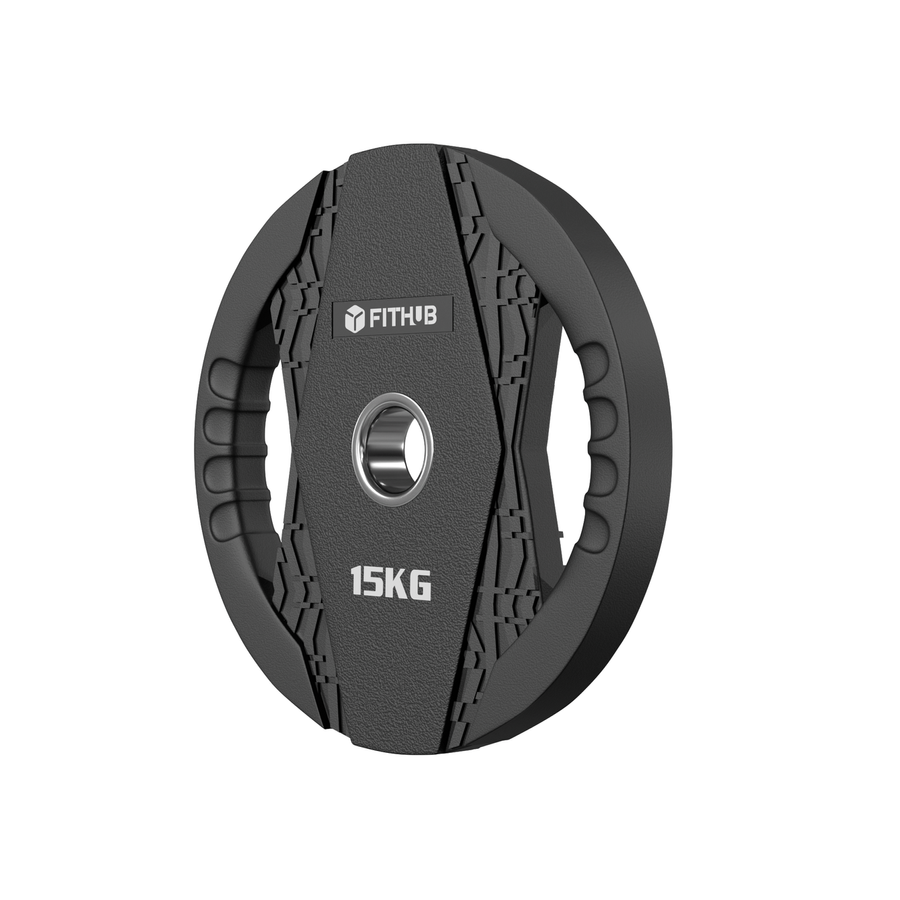 Диск обрезиненный FITHUB 15 кг FHRP-2005C-15 FHRP-2005C-15 фото