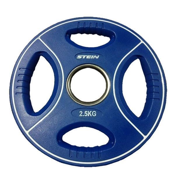 Диск поліуретановий Stein 2,5 кг/кольоровий DB6092-2.5 фото