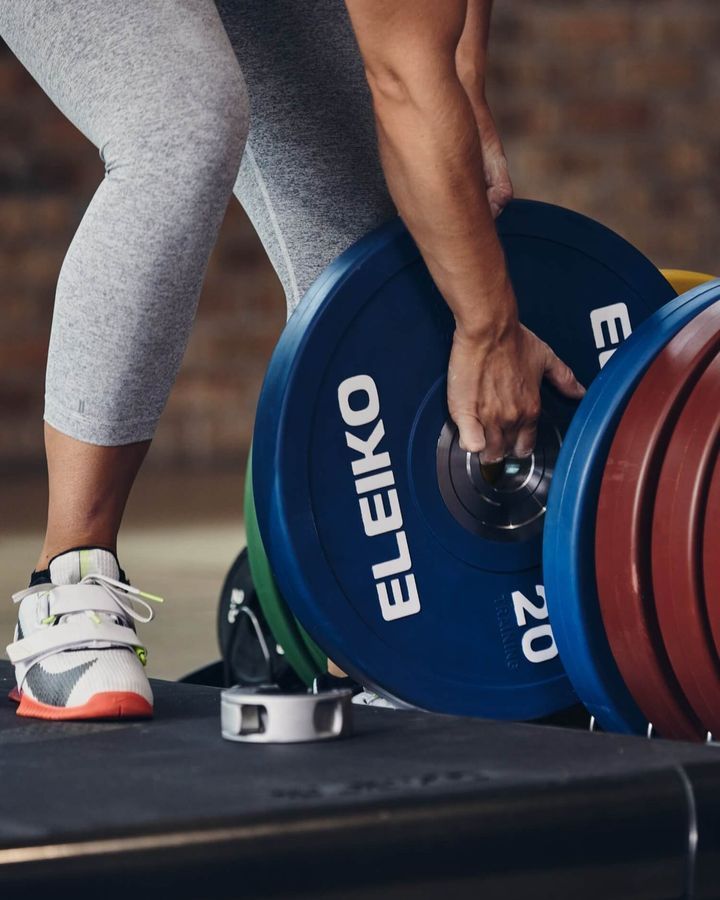 Диск тренировочный Eleiko Sport, цветной, 20кг 3062910-20 фото