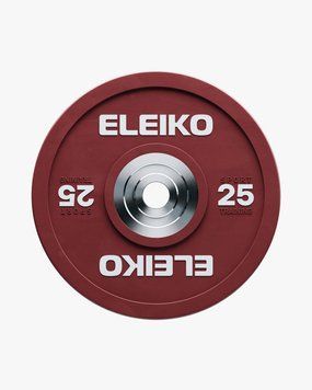 Диск тренировочный Eleiko Sport, цветной, 25кг 3062910-25 фото