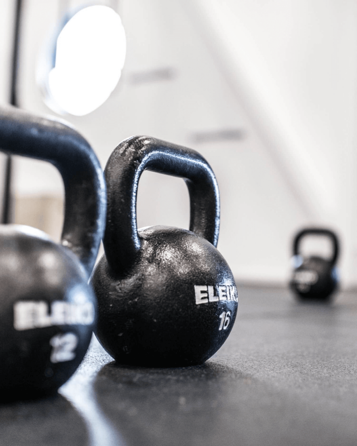 Гиря тренировочная Eleiko, чёрная, 28кг