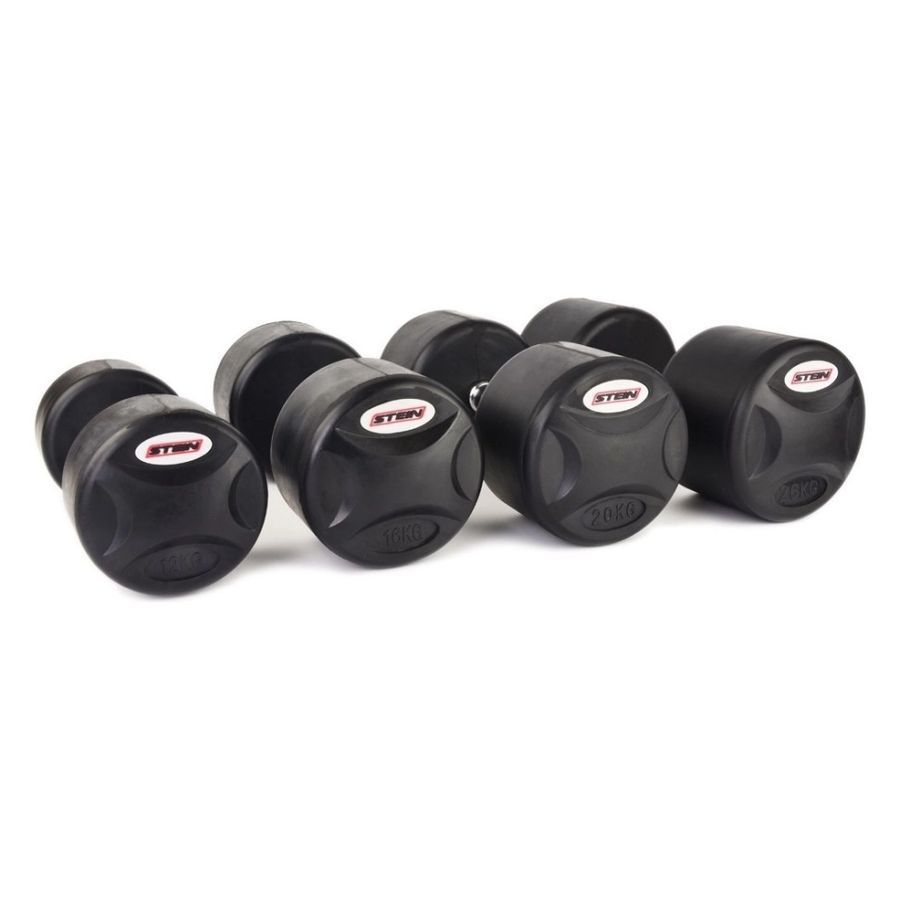 Гантель 40 кг обгумована Stein DB3051-40 DB3051-40 фото
